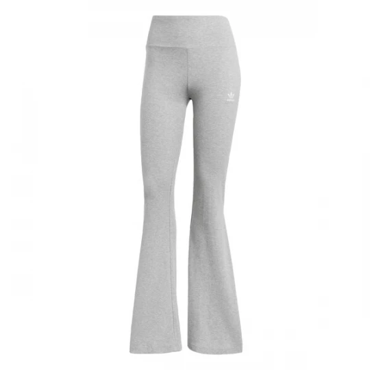 Foto van product ADIDAS ORIGINALS Leggings 'Essentials Rib Flared' grijs gemêleerd / wit