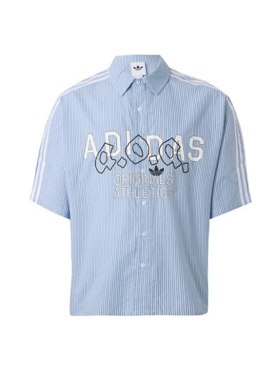 Foto van product ADIDAS ORIGINALS Overhemd indigo / wit