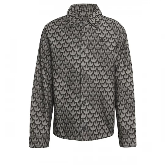 Foto van product ADIDAS ORIGINALS Overhemd lichtgrijs / zwart