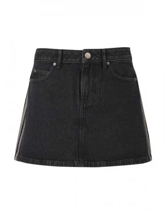 Foto van product ADIDAS ORIGINALS Rok lichtgrijs / black denim
