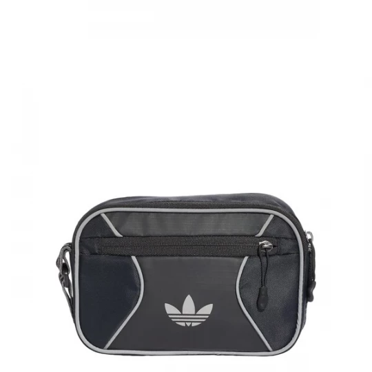 Foto van product ADIDAS ORIGINALS Schoudertas 'Airliner' lichtgrijs / zwart