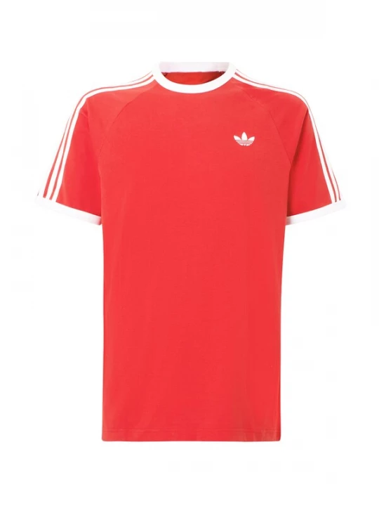 Foto van product ADIDAS ORIGINALS Shirt '3-Stripes' rood / wit