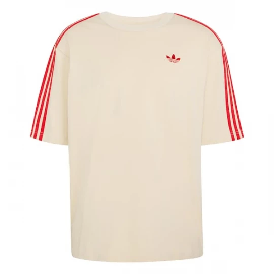 Foto van product ADIDAS ORIGINALS Shirt 'Adicolor' beige / rood