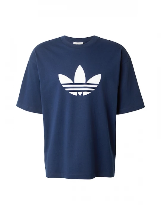 Foto van product ADIDAS ORIGINALS Shirt 'Adicolor Trefoil' indigo / wit