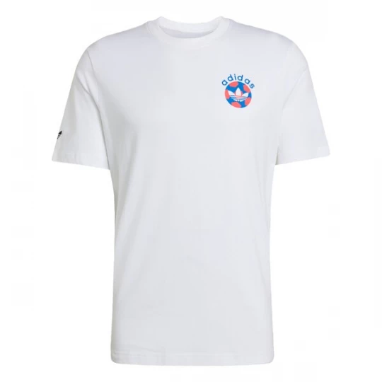 Foto van product ADIDAS ORIGINALS Shirt azuur / rosa / zwart / wit