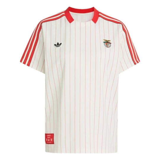 Foto van product ADIDAS ORIGINALS Shirt 'Benfica Terrace Icons' rood / wit