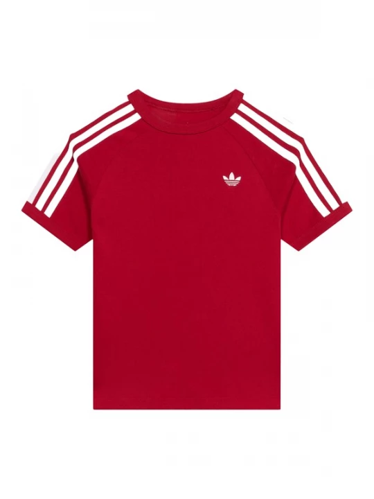 Foto van product ADIDAS ORIGINALS Shirt bordeaux / wit