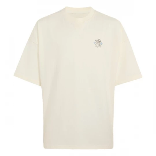 Foto van product ADIDAS ORIGINALS Shirt 'Bubble Tea' lichtblauw / lichtroze / zwart / offwhite