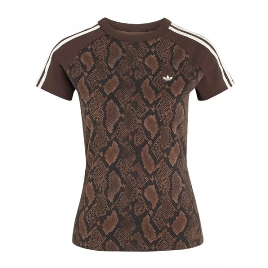 Foto van product ADIDAS ORIGINALS Shirt 'Cali' bruin / zwart / wit