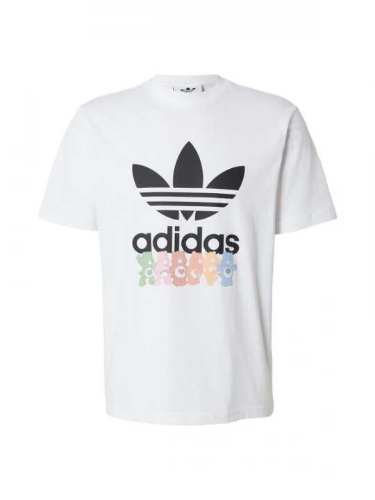 Foto van product ADIDAS ORIGINALS Shirt 'Care Bear' lichtblauw / lichtgroen / zwart / wit
