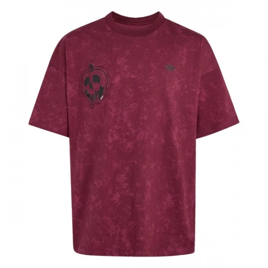 Foto van product ADIDAS ORIGINALS Shirt 'Disney Villains' donkerrood / zwart / wit