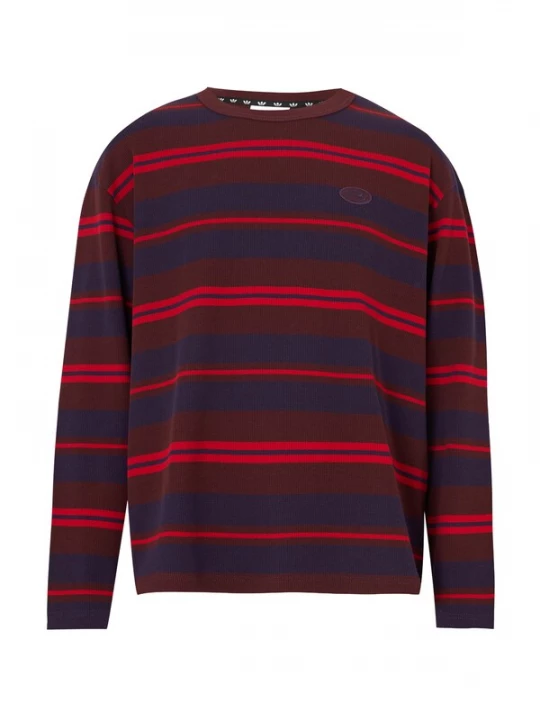 Foto van product ADIDAS ORIGINALS Shirt donkerblauw / rood / wijnrood