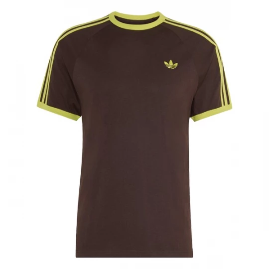 Foto van product ADIDAS ORIGINALS Shirt donkerbruin / citroen