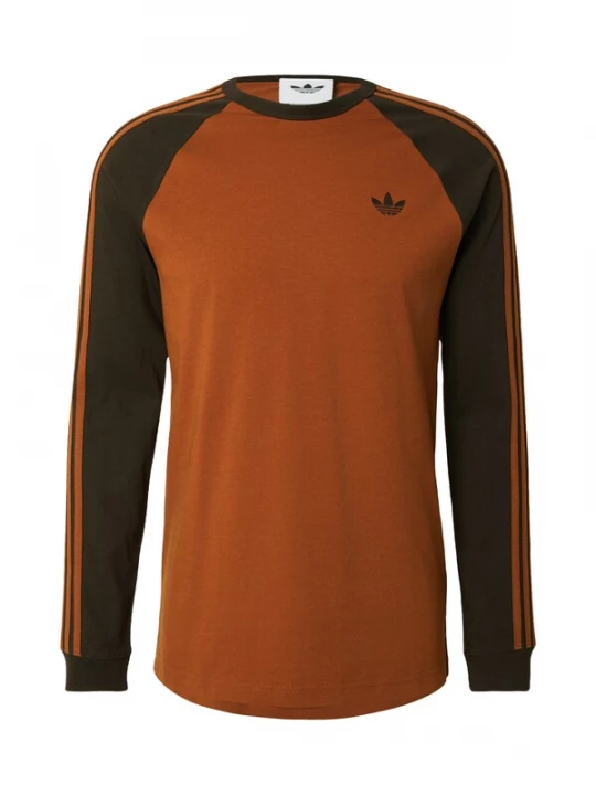 Foto van product ADIDAS ORIGINALS Shirt donkerbruin / mandarijn