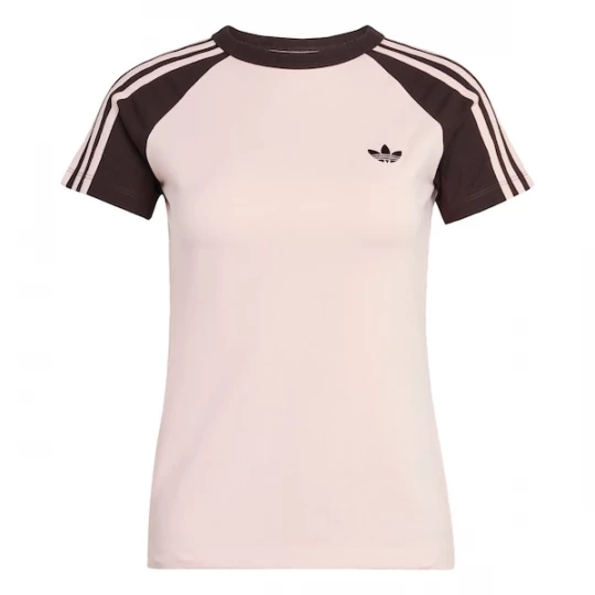 Foto van product ADIDAS ORIGINALS Shirt donkerbruin / pastelroze