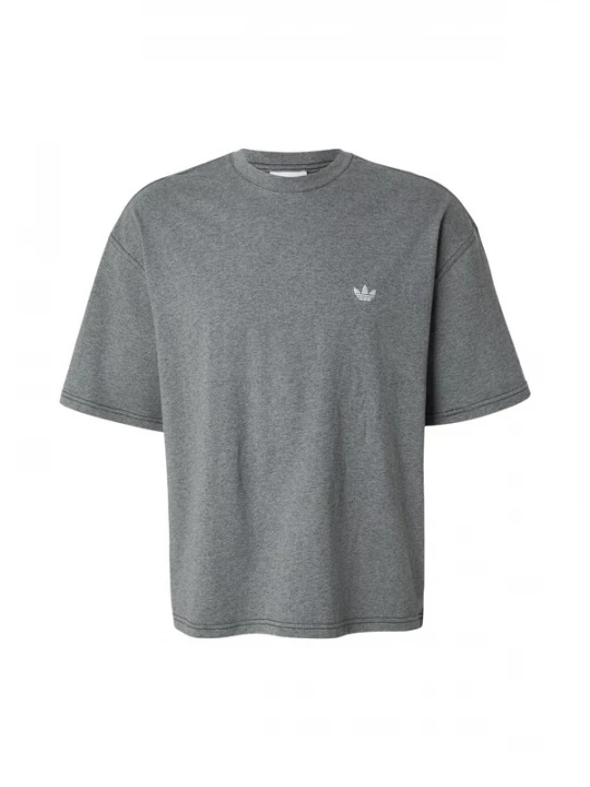 Foto van product ADIDAS ORIGINALS Shirt 'ESS' grijs gemêleerd / wit