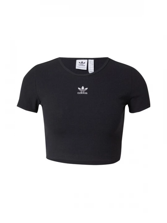 Foto van product ADIDAS ORIGINALS Shirt 'Essentials' zwart / wit