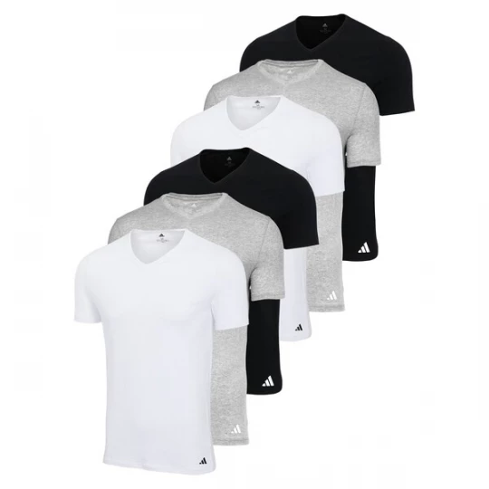 Foto van product ADIDAS ORIGINALS Shirt grijs gemêleerd / zwart / wit