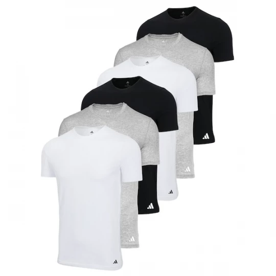 Foto van product ADIDAS ORIGINALS Shirt grijs gemêleerd / zwart / wit