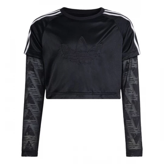 Foto van product ADIDAS ORIGINALS Shirt grijs / zwart / wit