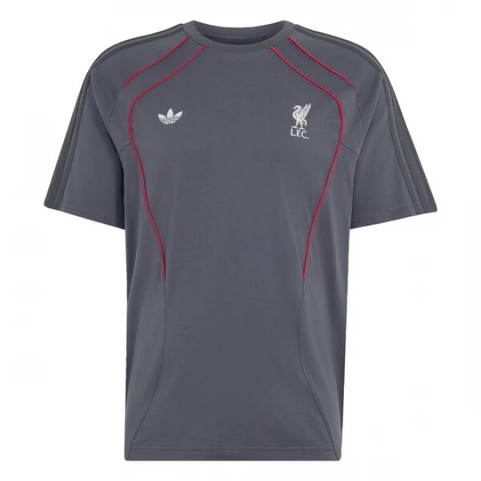 Foto van product ADIDAS ORIGINALS Shirt 'LFC' antraciet / grafiet / knalrood / wit