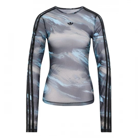 Foto van product ADIDAS ORIGINALS Shirt lichtblauw / chocoladebruin / olijfgroen / zwart