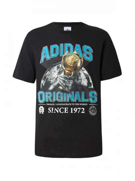 Foto van product ADIDAS ORIGINALS Shirt lichtblauw / goud / zwart / wit