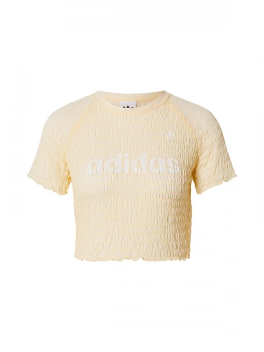 Foto van product ADIDAS ORIGINALS Shirt lichtgeel / wit