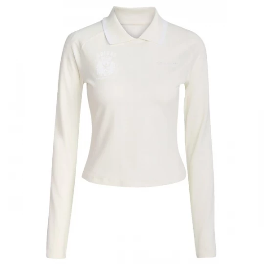 Foto van product ADIDAS ORIGINALS Shirt 'Long-Sleeve Crest' wit / offwhite