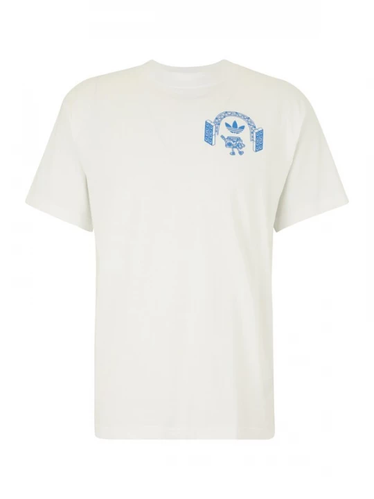 Foto van product ADIDAS ORIGINALS Shirt 'Music Fests' royal blue / koningsblauw / wit