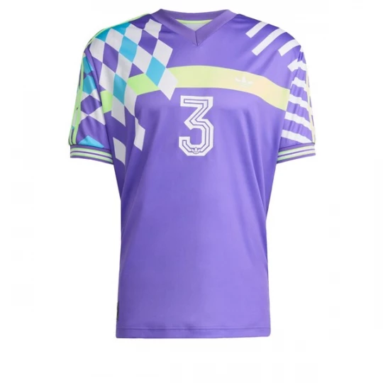 Foto van product ADIDAS ORIGINALS Shirt 'Nuwave 90s' crème / lichtblauw / lichtgeel / lavendel