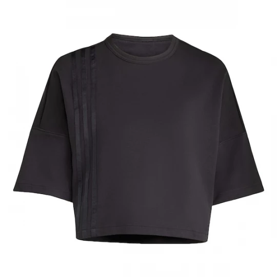 Foto van product ADIDAS ORIGINALS Shirt 'Off Placed 3-Stripes' zwart