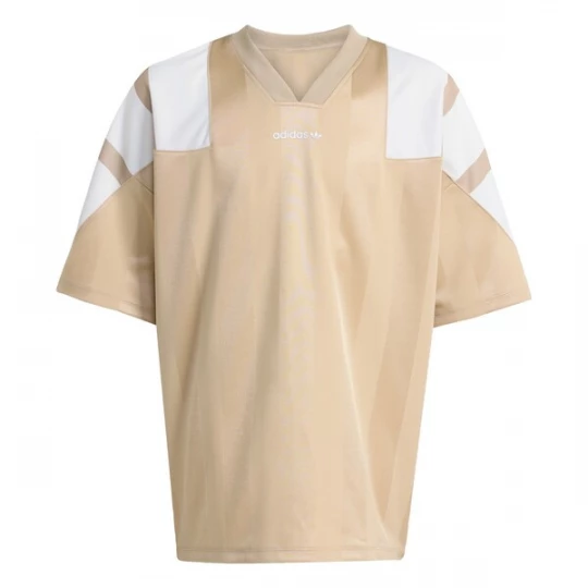 Foto van product ADIDAS ORIGINALS Shirt 'OVERSIZED BLOCKED JERSEY' beige / wit