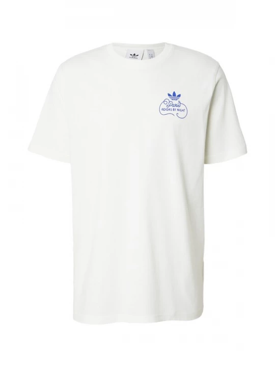 Foto van product ADIDAS ORIGINALS Shirt 'Paris' royal blue / koningsblauw / geel / wit