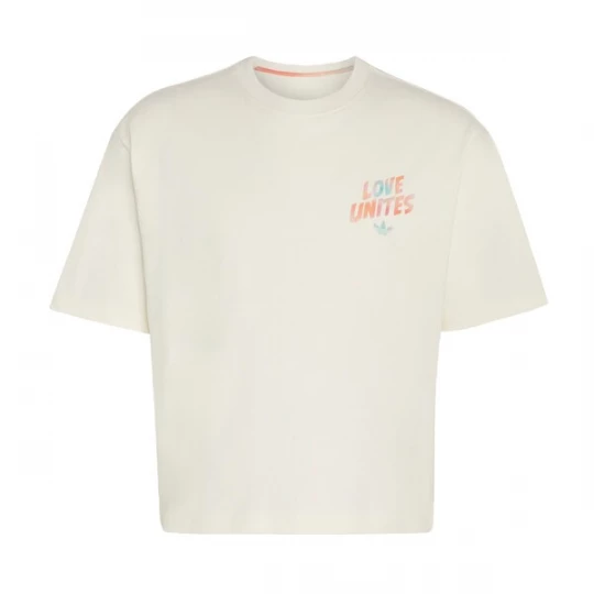 Foto van product ADIDAS ORIGINALS Shirt 'Pride' hemelsblauw / oranje / oudroze / offwhite