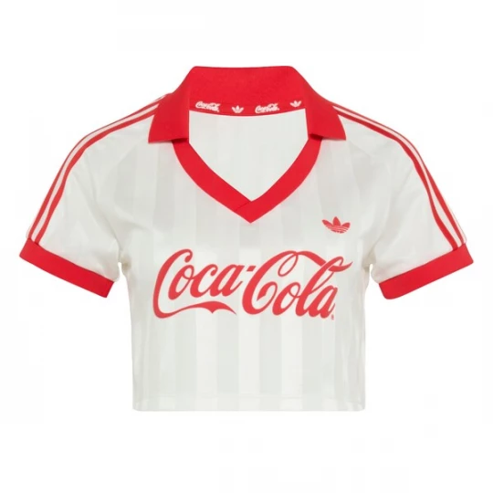 Foto van product ADIDAS ORIGINALS Shirt rood / offwhite