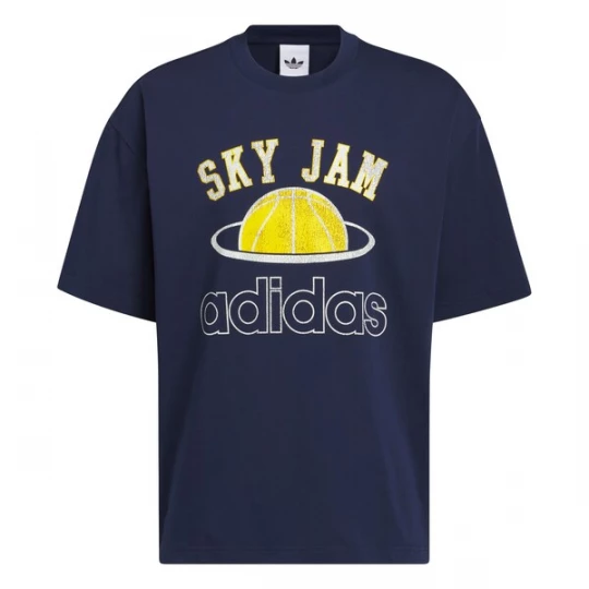 Foto van product ADIDAS ORIGINALS Shirt 'Skyjam' navy / geel / wit