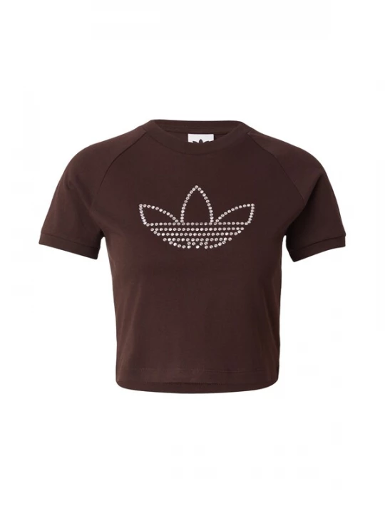 Foto van product ADIDAS ORIGINALS Shirt 'STUDDED CALI' donkerbruin