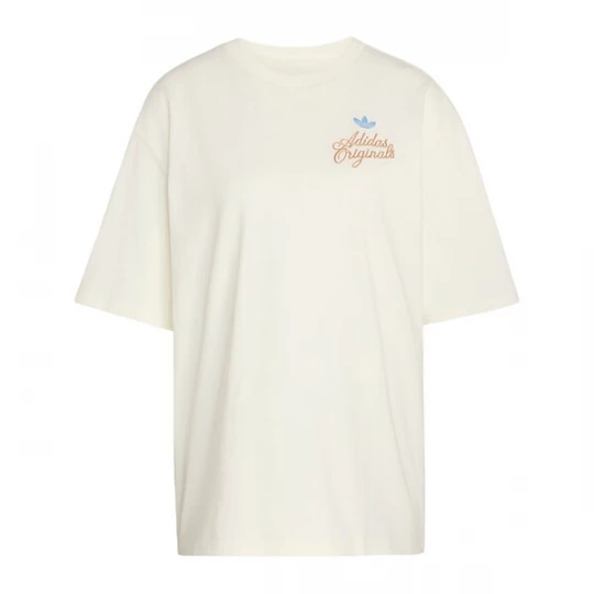 Foto van product ADIDAS ORIGINALS Shirt 'Summer Glow' lichtblauw / mosterd / wolwit