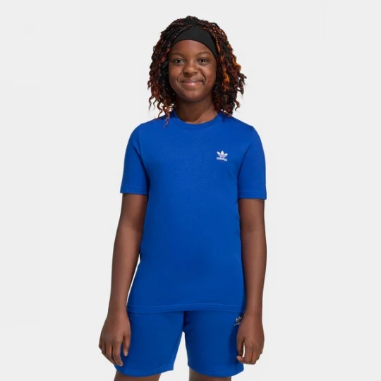 Foto van product ADIDAS ORIGINALS Shirt 'Trefoil Essentials' donkerblauw / wit