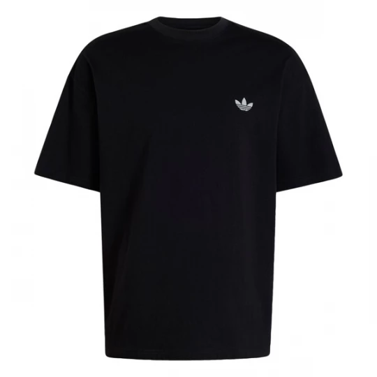 Foto van product ADIDAS ORIGINALS Shirt 'Trefoil Essentials' lichtgrijs / zwart