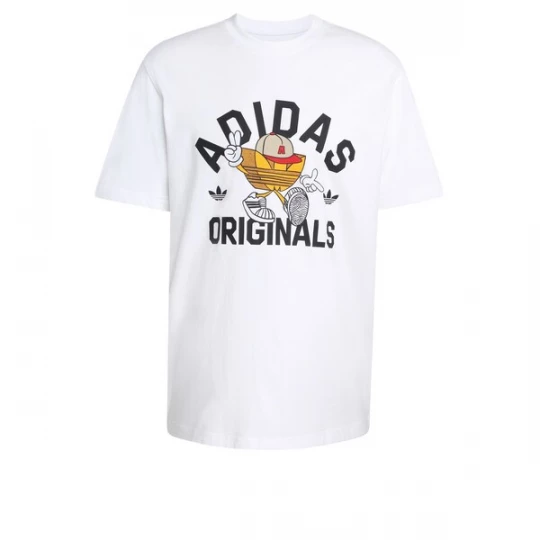 Foto van product ADIDAS ORIGINALS Shirt 'Trefoil Series' geel / zwart / wit