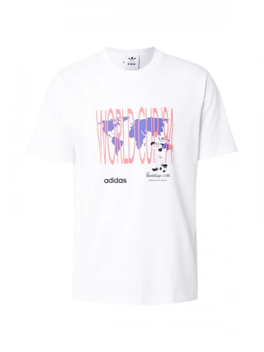 Foto van product ADIDAS ORIGINALS Shirt 'WC 94 MASC' donkerlila / framboos / zwart / wit