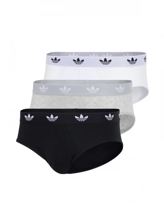 Foto van product ADIDAS ORIGINALS Slip ' Comfort Flex ' grijs gemêleerd / zwart / wit