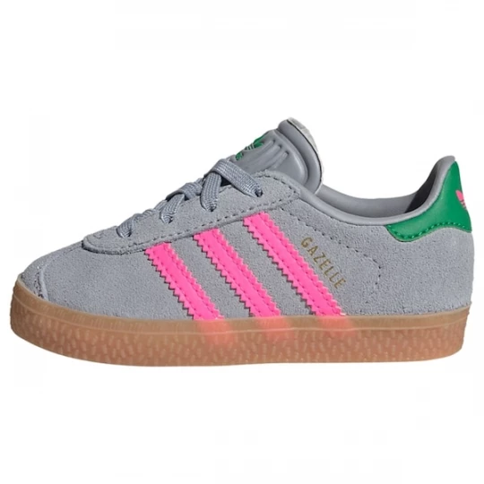 Foto van product ADIDAS ORIGINALS Sneakers 'Gazelle' grijs / grasgroen / pink