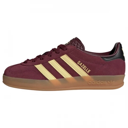 Foto van product ADIDAS ORIGINALS Sneakers 'Gazelle Indoor' goud / bordeaux / zwart
