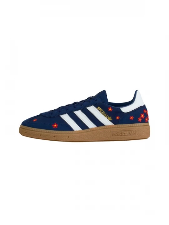 Foto van product ADIDAS ORIGINALS Sneakers 'HANDBALL SPEZIAL' donkerblauw / geel / rood / wit