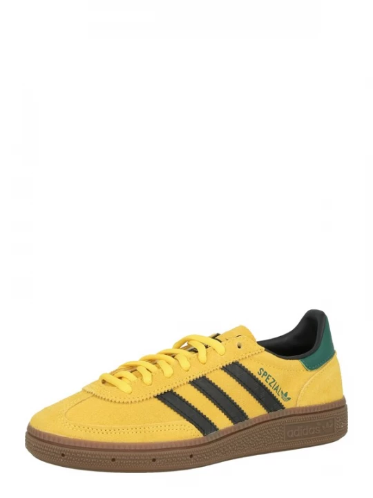 Foto van product ADIDAS ORIGINALS Sneakers 'HANDBALL SPEZIAL' donkergeel / donkergroen / zwart