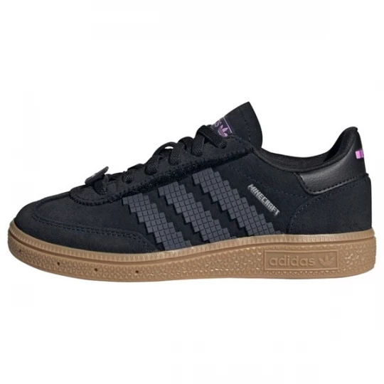 Foto van product ADIDAS ORIGINALS Sneakers 'Handball Spezial Minecraft' antraciet / donkerlila / zwart