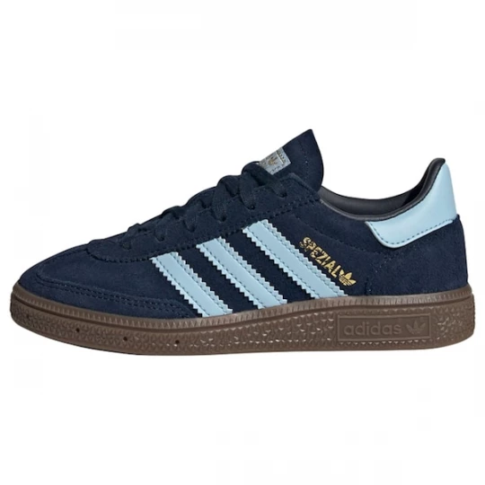 Foto van product ADIDAS ORIGINALS Sneakers 'Handball Spezial' navy / lichtblauw / bruin / goud